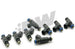 DeatschWerks 42lb fuel injector set for LS2 5.7L and 6.1L HEMI V8 engines, high-performance automotive fuel injectors.