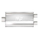 MagnaFlow Mag SS muffler with 22x5x11-inch dimensions for 2.5/3.5 inch exhaust systems, shown in the image.