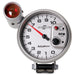 AutoMeter Ultra-Lite II 52mm electrical oil pressure gauge displaying 0-100 PSI with black dial and silver bezel.