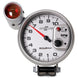 AutoMeter Ultra-Lite II 52mm electronic voltmeter gauge displaying voltage readings from 8 to 18 volts, compact short sweep design