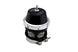 Black Turbosmart BOV Power Port blow off valve installed on a turbocharged engine system.