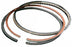 Wiseco piston ring set with 84.25mm size, featuring compression and oil rings, designed for high-performance engine rebuilds.