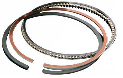 Wiseco piston ring set for one cylinder, 103.429mm (4.072 inch) auto ring shelf stock, includes high-performance Wiseco piston rings.