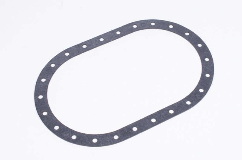 Radium Engineering fuel cell gasket 6x10 for 24-bolt engine applications, showing the gasket's detailed design and material.