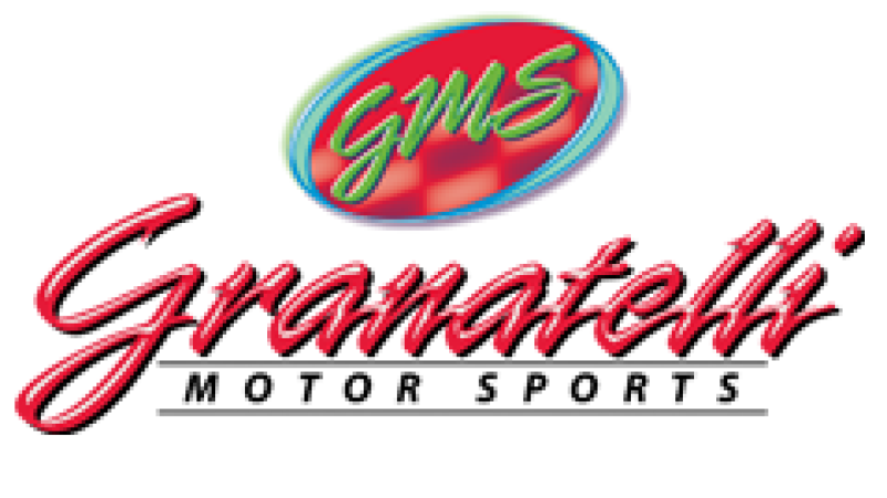 Granatelli Motor Sports 2.5-inch aluminized mild steel dual exhaust cutout with slip fit and band clamp for performance vehicles.