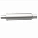 MagnaFlow Mag SS muffler with 14x4x4 inch dimensions and dual 2x2 inlet and outlet pipes, stainless steel construction.