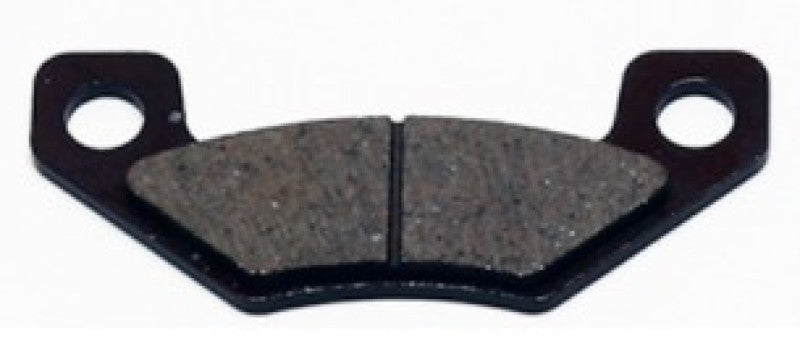 Wilwood BP-10 performance brake pad set for high-performance braking, showing dark brake pad material with branding details.