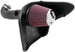 K&N Engineering Chevy Camaro 3.6L V6 AirCharger cold air intake system with air filter and intake tubing installed in engine bay