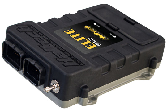 Haltech Elite 2500 ECU adaptor harness for programmers and tuners, showing detailed wiring and connector components.