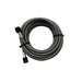 Snow Performance 20ft braided stainless steel line for injection pump components, featuring durable 4AN fittings.