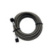 Snow Performance 20ft braided stainless steel line for injection pump components, featuring durable 4AN fittings.