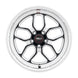 Weld S152 Laguna Drag cast wheel, 17x10 inches, gloss black finish, 5x115 bolt pattern, ET30 offset, BS6.70, 78.1mm bolt circle