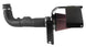 K&N 63 Series AirCharger cold air intake kit installed in a Chevy Silverado 4.3L V6 engine for improved performance and airflow.