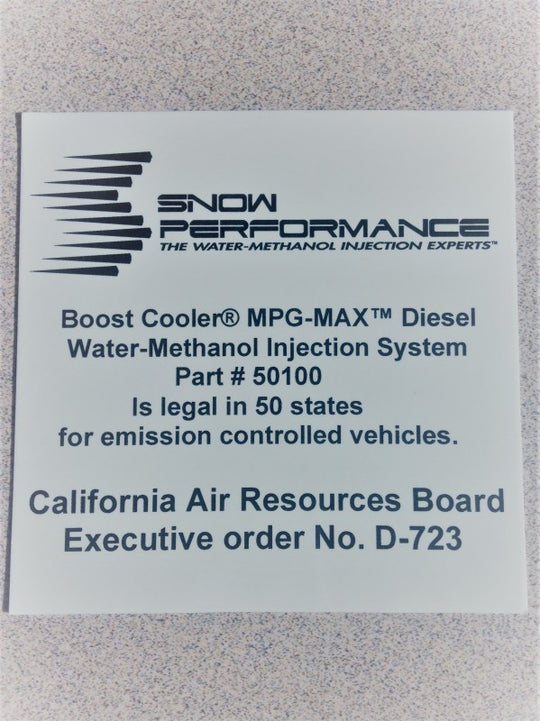 Snow Performance Stage 3 Boost Cooler Water Meth Kit with red high-temp tubing and quick fittings, designed for engine performance.