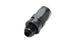 Vibrant male -6AN flare straight hose end fitting showing metal construction and threaded connection for automotive or hydraulic use.