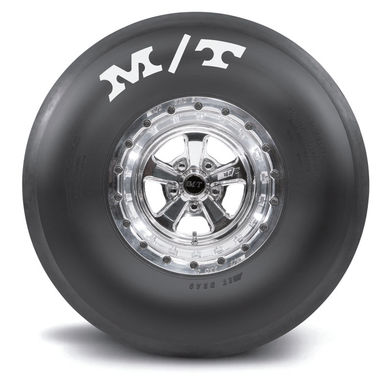 Mickey Thompson ET Drag Tire 28.0/10.5-15W M5 off-road UTV tire with rugged tread for high-performance racing and off-road driving.