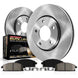 PowerStop OE rear brake kit for 2015-2019 Cadillac Escalade, includes brake rotors and pads for improved stopping power.