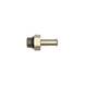 DeatschWerks 6AN ORB male to 5/16 inch barb fitting with O-ring, used for fuel or fluid line connections.