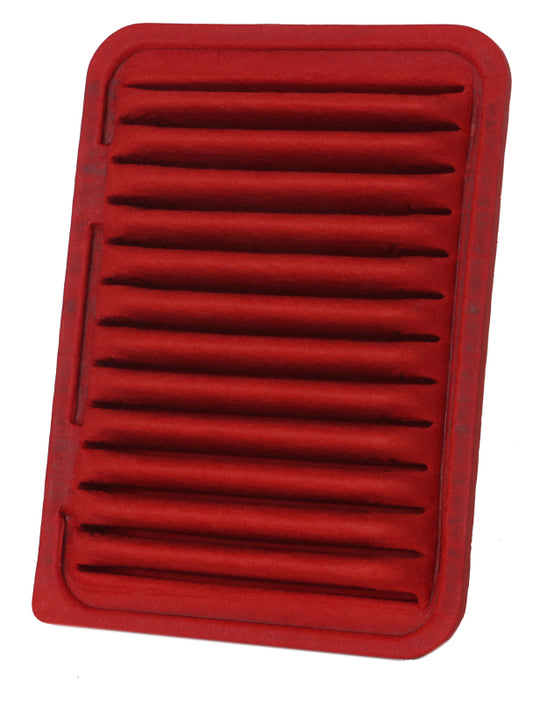 K&N Engineering direct-fit air filter for Toyota Yaris 06-10, Corolla 07-10, Pontiac Vibe 09-10, Scion XD 08-09, shown installed