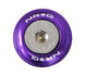 Set of 10 purple NRG Fender Washer Kit with rivets for plastic, including hardware for automotive or bike applications.