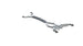MBRP catback exhaust system for 2016-2019 Chevrolet Camaro SS, 6-speed, with dual 3-inch pipes and 4.5-inch OD tips, non-NPP.