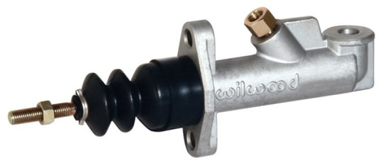 Wilwood Compact Remote Aluminum Brake Master Cylinder with .700-inch bore, showcasing its sleek design and compact construction.