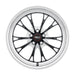 Weld Belmont Drag cast wheel, 18x5 inches, gloss black finish, 5x120 bolt pattern, ET-23, 78.1mm bore, automotive wheel