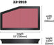 K&N Engineering drop-in air filter for 2006 Holden Commodore VE, high-performance automotive air filter with pleated design