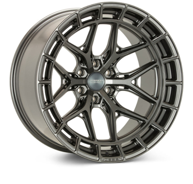 Vossen HFX-1 forged wheel, 18x9 inches, matte gunmetal finish, deep face design, 8x170 bolt pattern, ET18 offset