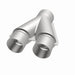 MagnaFlow Y Pipe with smooth trans design, 2.5/3 inch diameter, aluminum construction for automotive exhaust systems.