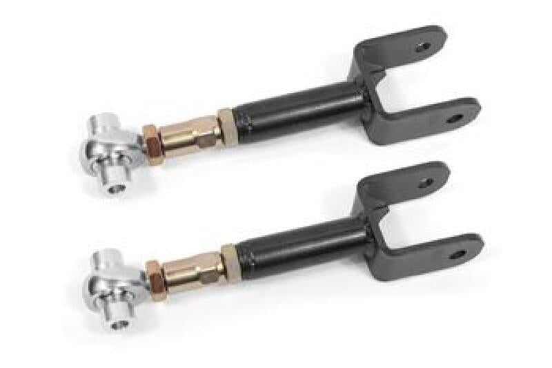 BMR Suspension G-Body upper control arms with adjustable rod ends in black hammertone for 78-87 G-Body cars