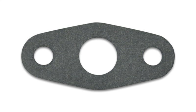 Vibrant oil drain flange gasket for engine, matching part 2853, made of durable material, shown on a white background.