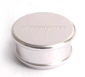Turbosmart 32mm hose blanking plug for blow off valve accessories, made of black plastic with threaded design for secure fitting