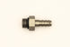 DeatschWerks 6AN ORB male to 5/16 inch male triple barb fitting with O-ring for fuel and fluid connections