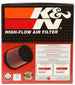 K&N Engineering 2016 Cadillac ATS-V V6-3.6L drop-in air filter for engine air intake replacement, showing the clean filter element.