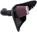 K&N Engineering cold air intake for 2010 Chevy Camaro 6.2L V8, showing the black air filter and intake tube.