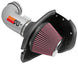 K&N Engineering cold air intake for 2009-2015 Cadillac STS-V 6.2L V8, showing the sleek intake tube and filter.