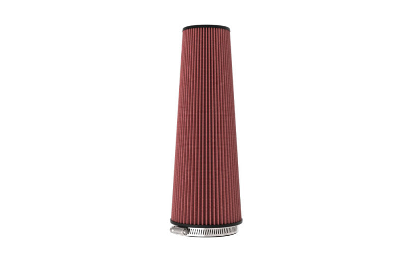 K&N Engineering universal clamp-on air filter, 7.5-inch diameter, 5-inch OD, 20 1/8-inch height, drop-in style for automotive use