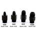 Nitrous Express 8AN bottle nipple for Lightning 500 valve, a durable nitrous bottle accessory for precise fitting and performance.