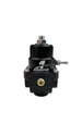 Aeromotive adjustable fuel pressure regulator with .313 valve, 35-75 PSI, 2 -08 inlets, and -08 return for automotive fuel systems