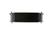 Black Turbosmart intercooler for Ford Ranger Raptor V6 Ecoboost, showing the sleek, compact design with mounting brackets.