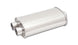 Vibrant StreetPower Oval Muff with 5x9x15 inch body, 2.5-inch I.D., dual 2.25-inch outlets, metal muffler for automotive exhaust.