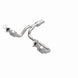 MagnaFlow direct fit catalytic converter for 2015 GMC Yukon XL V8 6.2L engine, showcasing the metal component with attached pipes.