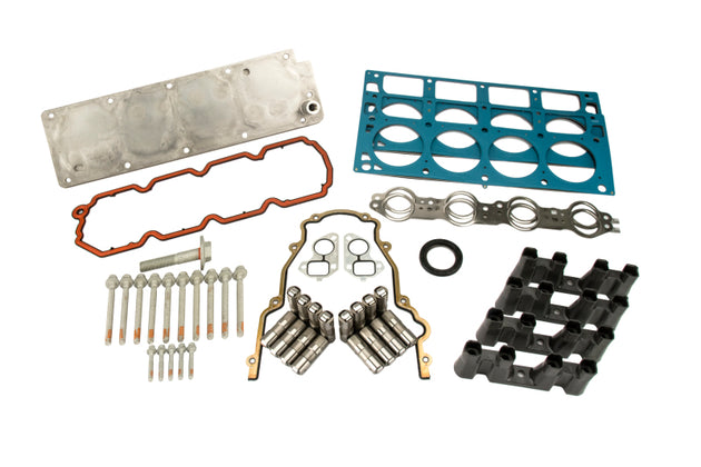 COMP Cams Gen IV 5.3L GM LS DOD camshaft and lifter kit with high-performance automotive components.