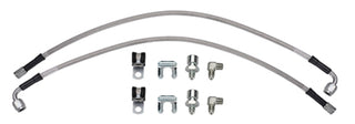 Wilwood Ford front brake line kit for Raptor 2010-2014, including flexible brake lines and fittings for enhanced braking performance.