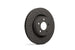 Hawk Performance drilled and slotted front brake rotors for Cadillac Escalade, high-performance brake rotors with slot and drill design