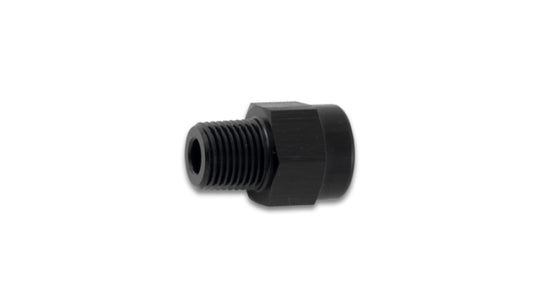 Vibrant male NPT to female BSP adapter fitting, 1/8 inch NPT to 1/8 inch BSP, metal fitting for plumbing and hydraulic use