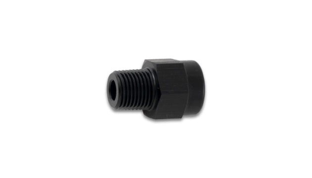 Vibrant male NPT to female BSP adapter fitting, 1/8 inch NPT to 1/8 inch BSP, metal fitting for plumbing and hydraulic use