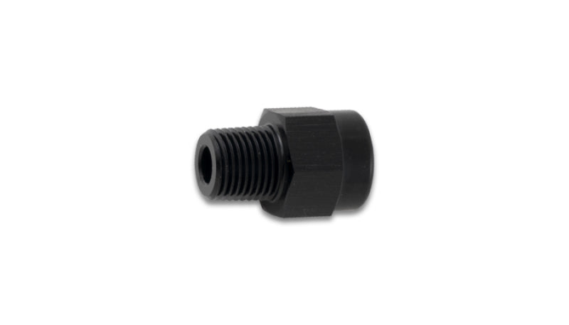 Vibrant male NPT to female BSP adapter fitting, 1/8 inch NPT to 1/8 inch BSP, metal fitting for plumbing and hydraulic use
