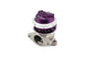 Turbosmart WG38 Gen V Ultragate 38 wastegate with purple finish, 14 psi boost pressure, mounted on automotive engine component.